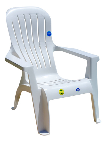 Sillon Plastico Voss 2000 Varadero Blanco