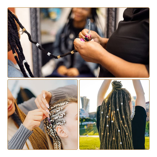Para Aguja De Ganchillo Dreadlock Para Trenzar El Cabello