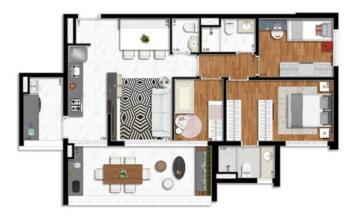 Imagem 12 de 13 de Garden Residencial Para Venda, Cambuci, São Paulo - Gd4306. - Gd4306-inc