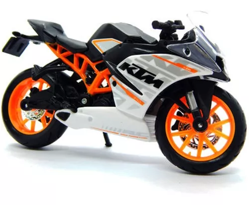 Miniatura Moto Corrida Ktm Rc 390 Coleção Maisto 1/18