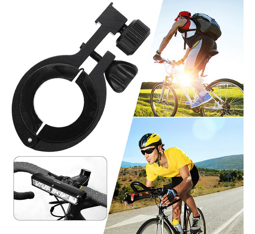 Soporte Delantero Para Lámpara De Bicicleta, Base De Lámpara