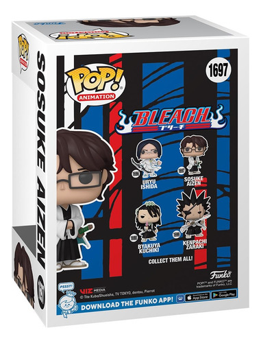 Figura De Colección Funko Pop! Animación Bleach Sosuke Aizen