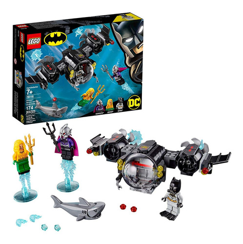 Lego Dc Batman: Figura Batman Batsub Y The Underwater 76116 