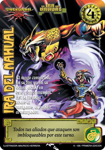 Imagen 3 de 7 de Colección Completa Ira Del Nahual + 5 Cartas Promocionales