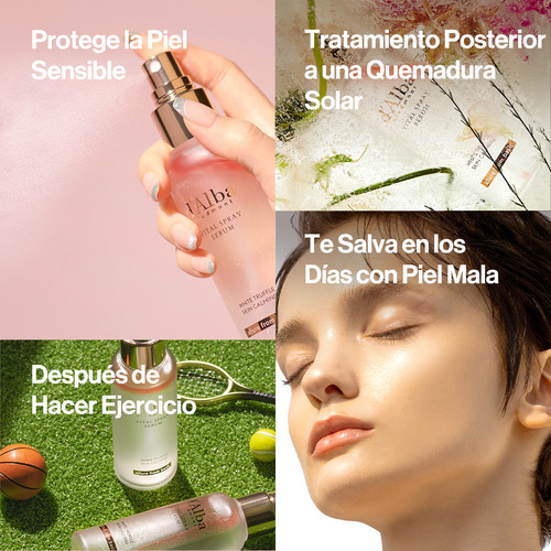 D'alba Piedmont Spray Serum 100ml Hidratante Piel Sensible