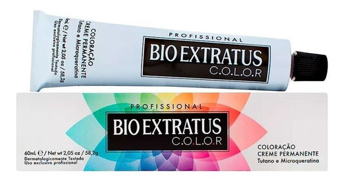 Coloração Bio Extratus Color 8.1 Louro Claro Acinzentado