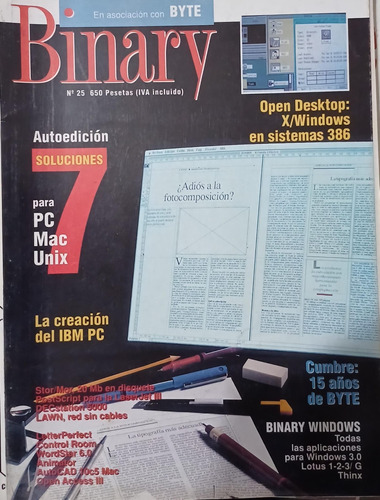 Revista Binary España N° 25 1991