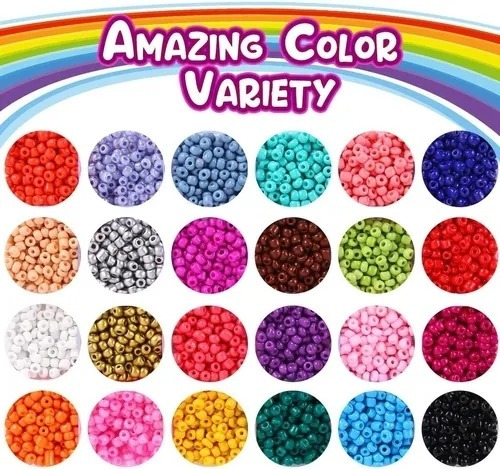 Conjunto De Cuentas Pequeñas Para Hacer Pulseras.