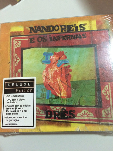 Cd + Dvd Nando Reis E Os Infernais Drês Deluxe/ Lacre De Fab