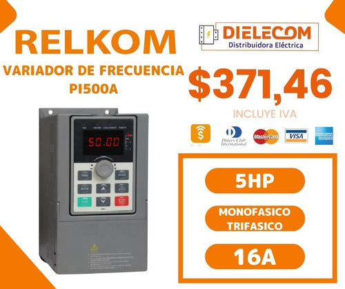 Imagen 6 de 10 de Variador De Frecuencia 1hp 2hp 3hp 5hp 7.5hp 10hp