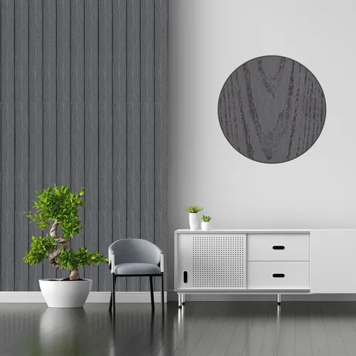 comprar Duela Madera Exterior Gris Sintetica Wpc Piso Y Muro Panel 