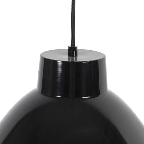 Lámpara Colgante Negra Con Difusor Diseño Moderno / Hb Led