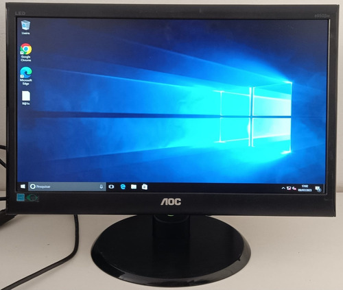 Monitor Aoc Led 18.5 Polegadas  E950swn Preto