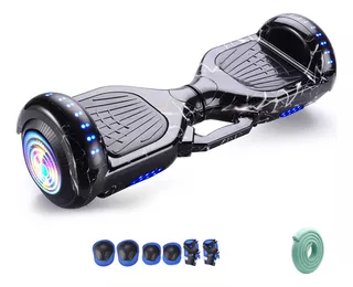 Hoverboard Con Música, Bluetooth Y Ruedas Luminosas