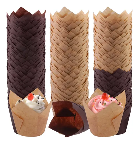 comprar Moldes Para Magdalenas Aodaer En Miniatura Con Forma De Tuli