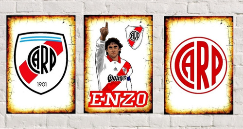 Cuadros De Chapa - River Plate