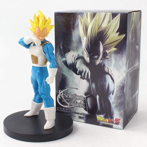 Figura Vegeta Ssj2 Dragon Ball Z Muñeco Principe Sayayin