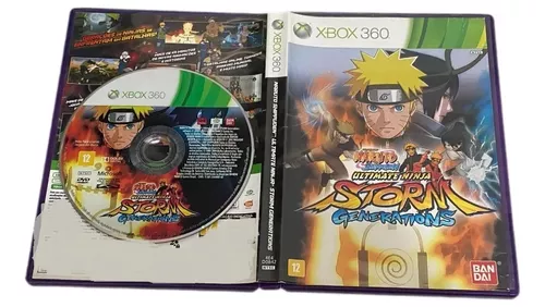 Jogo Naruto Shippuden: Ultimate Ninja Storm Generations - Xbox 360 Original  (Usado)