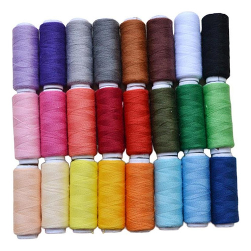 Gy Wu Linha Overlock (24 Peças) - Conjunto Linhas