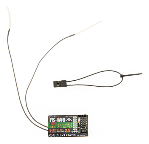 Receptor Fs-ia6 Control, 2 Unidades, I4 6 Remote Flysky
