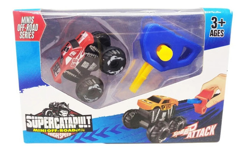 Auto De Juguete 4x4 Con Llave Lanzadora Super Catapult