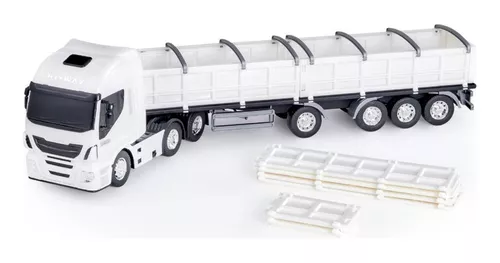 Miniatura Caminhao Iveco Graneleiro Escala 1/30 - Usual em