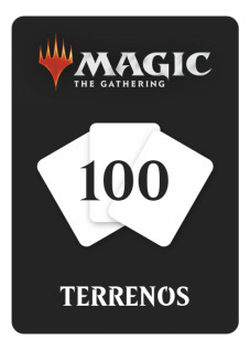 Bulk 100 Terrenos Básicos De Magic: The Gathering