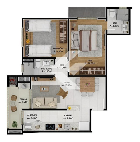 Imagem 18 de 18 de Apartamento São João Itajaí Alameda Jobim - 8572