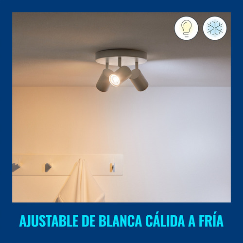 Imagen 10 de 10 de Foco Inteligente Led Wifi Wiz Color 4.9w Gu10