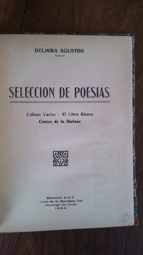 Selección De Poesías - Delmira Agustini