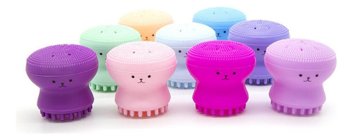 Cute Silicone Face Brush Para Lavar La Piel Limpieza