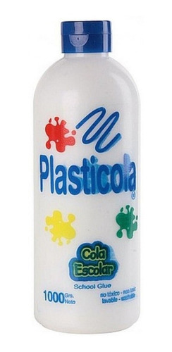 Plasticola 1000gr 1kg Adhesivo Vinilico Pegamento Transparen