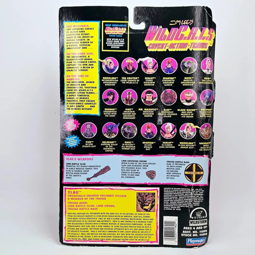 Figura Wild C.a.t.s - Slag (año 1995) Playmates