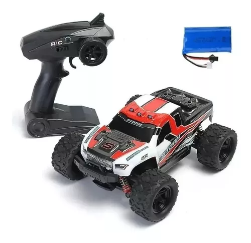 Carrinho Controle Remoto Jipe 4X4 Jeep Off-Road Grande Nf em