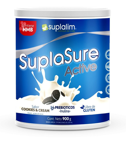 Suplasure Active Cookies 900 Gr.