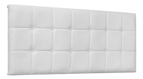 Cabeceira Painel Cama Box Queen 160 Verona Corino Branco