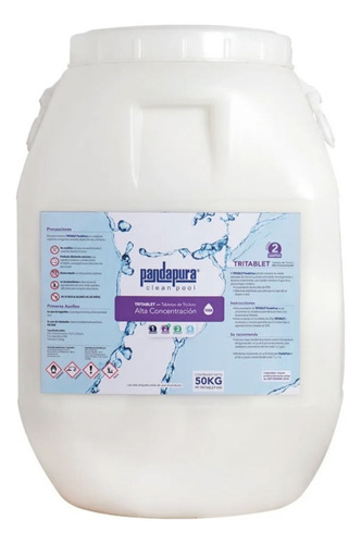 Tricloro Tableta 3 Alta Concentración 50 Kg Pp-tritablet-50k