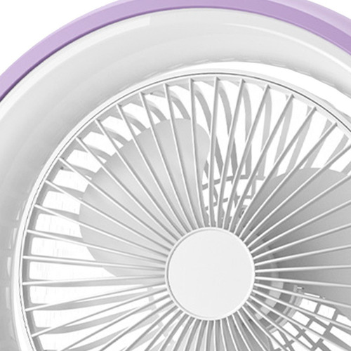 Wpd Mini Ventilador De Refrigeración Con Luces Led