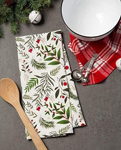 Imagen 4 de 7 de Dii Dishtowel De Navidad Decorativo De Gran Tamaño, De 2, R