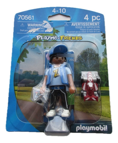 Playmo- Friends 70561 Chico C/autito, Playmobil! Nuevo!,