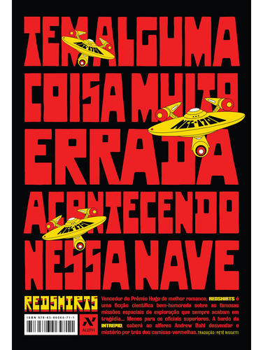Redshirts, de Scalzi, John. Editorial Editora Aleph Ltda, capa mole em português, 2021