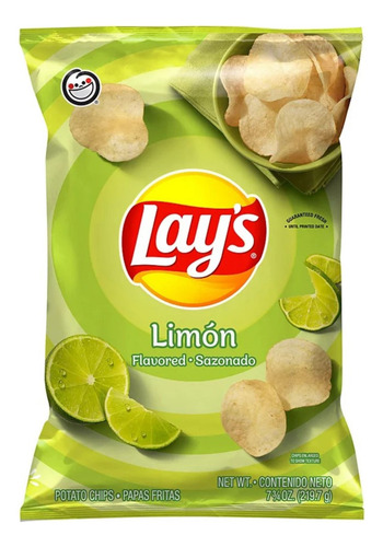 Papas Fritas Lay's Limón 219.7 G