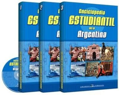 Enciclopedia Estudiantil Argentina 3 Tomos Cd - Grupo Clasa