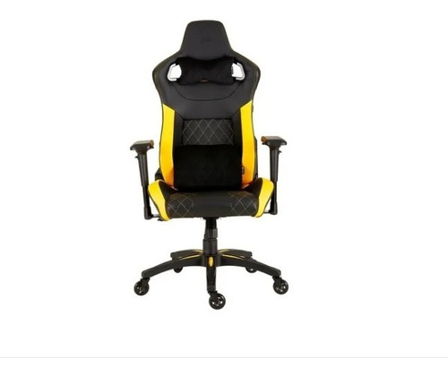 Silla Gamer Corsair T1 Race Yellow Reclinable 