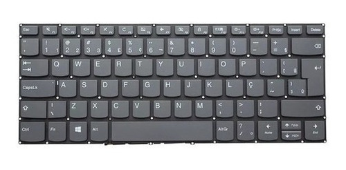 Tecla Do Teclado P/ Notebook Lenovo Yoga 520 Retroiluminado