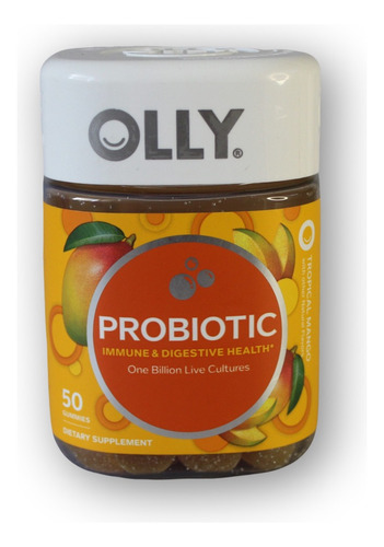 Olly Probiotic Mango Gomas X50 - Unidad a $2998