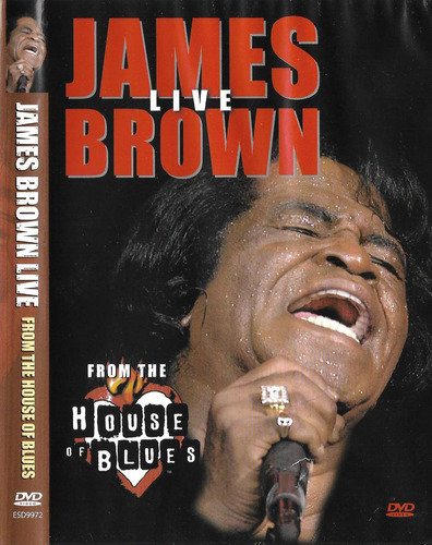 James Brown Live From The House Of Blues Dvd Original