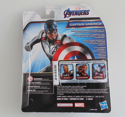 Figuras Marvel 3 Avengers End Game