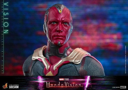 Vision Marvel Wanda Vision Sixth Scale Figure By Hot Toys