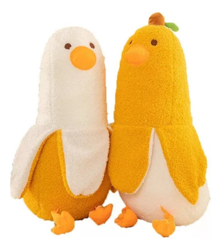 Almohada De Peluche Con Forma De Pato Tipo Banana, 50 Cm, 2